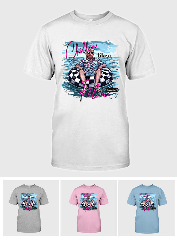 Chillin Like A Felon - T-shirt And Hoodie