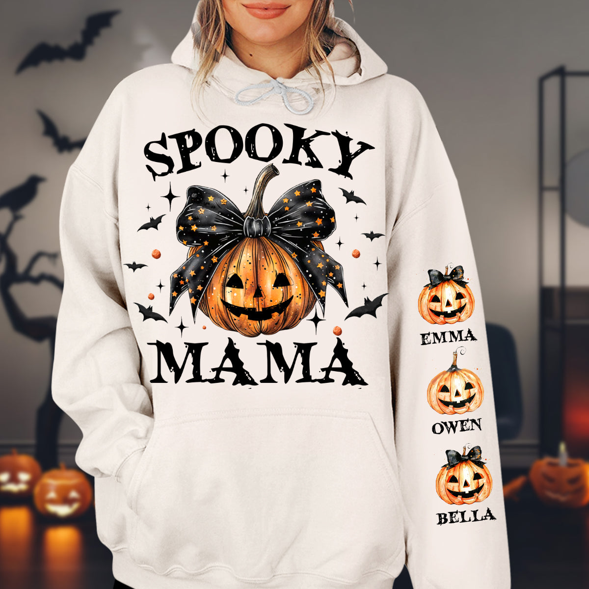 Spooky Mama - Personalized Mother All Over Shirt