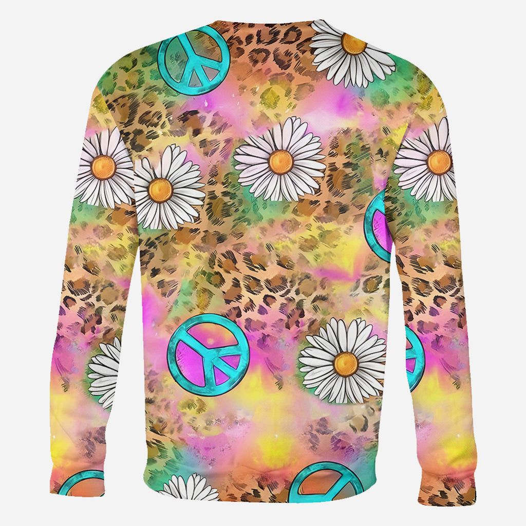 Hippie Soul Western Style - Personalized Hippie All Over Shirt