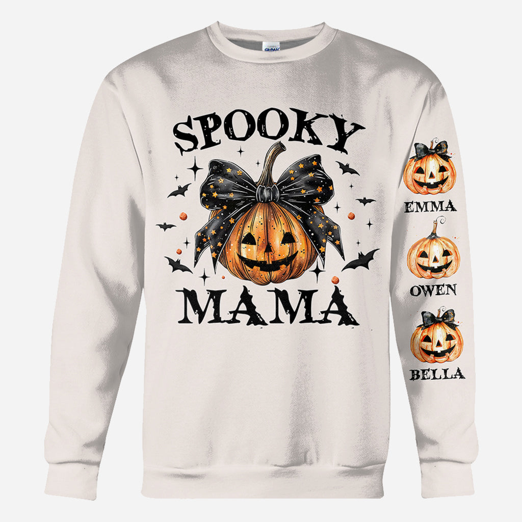 Spooky Mama - Personalized Mother All Over Shirt