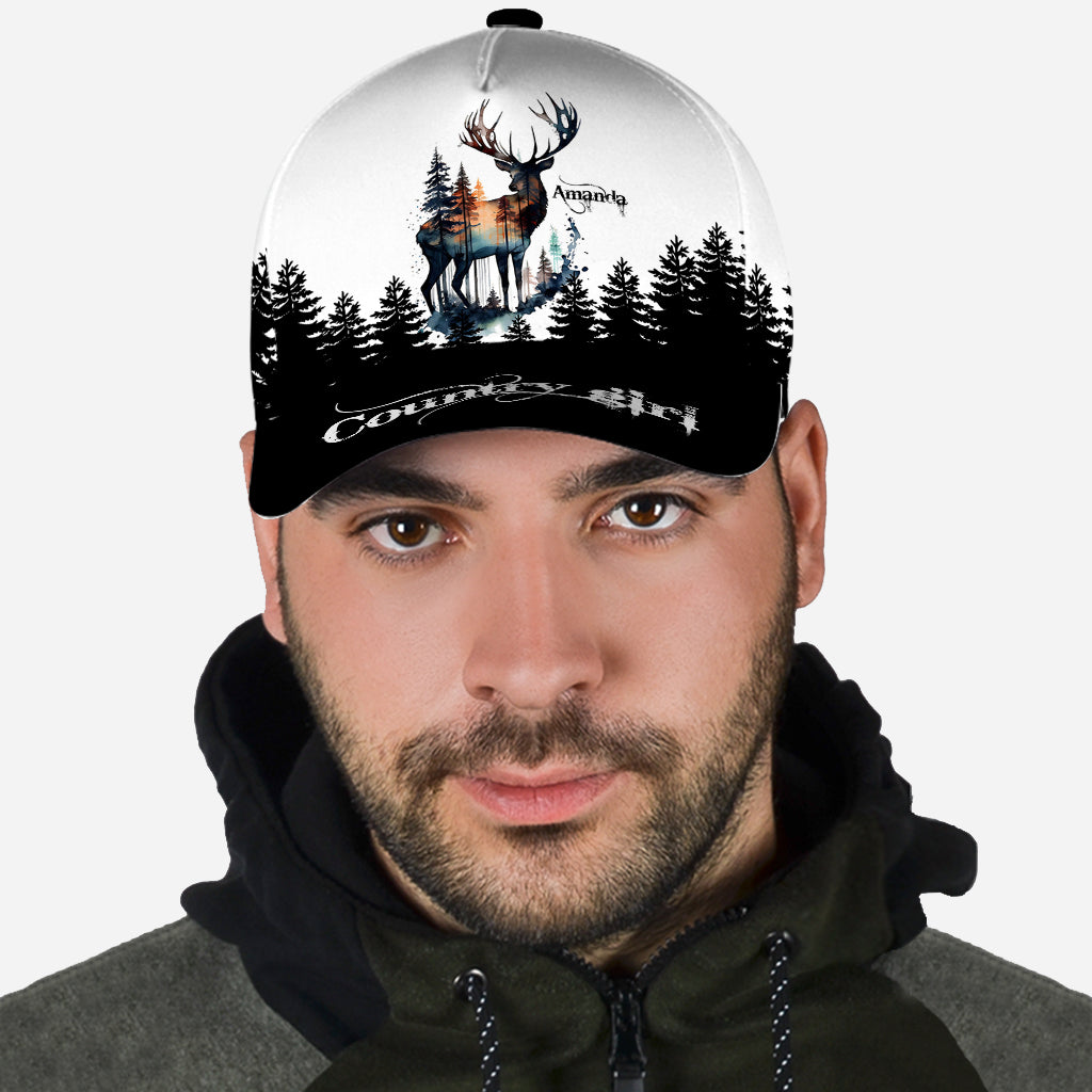 Country Girl - Personalized Hunting Classic Cap