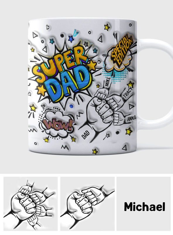 Super Dad - Personalized Father Mug