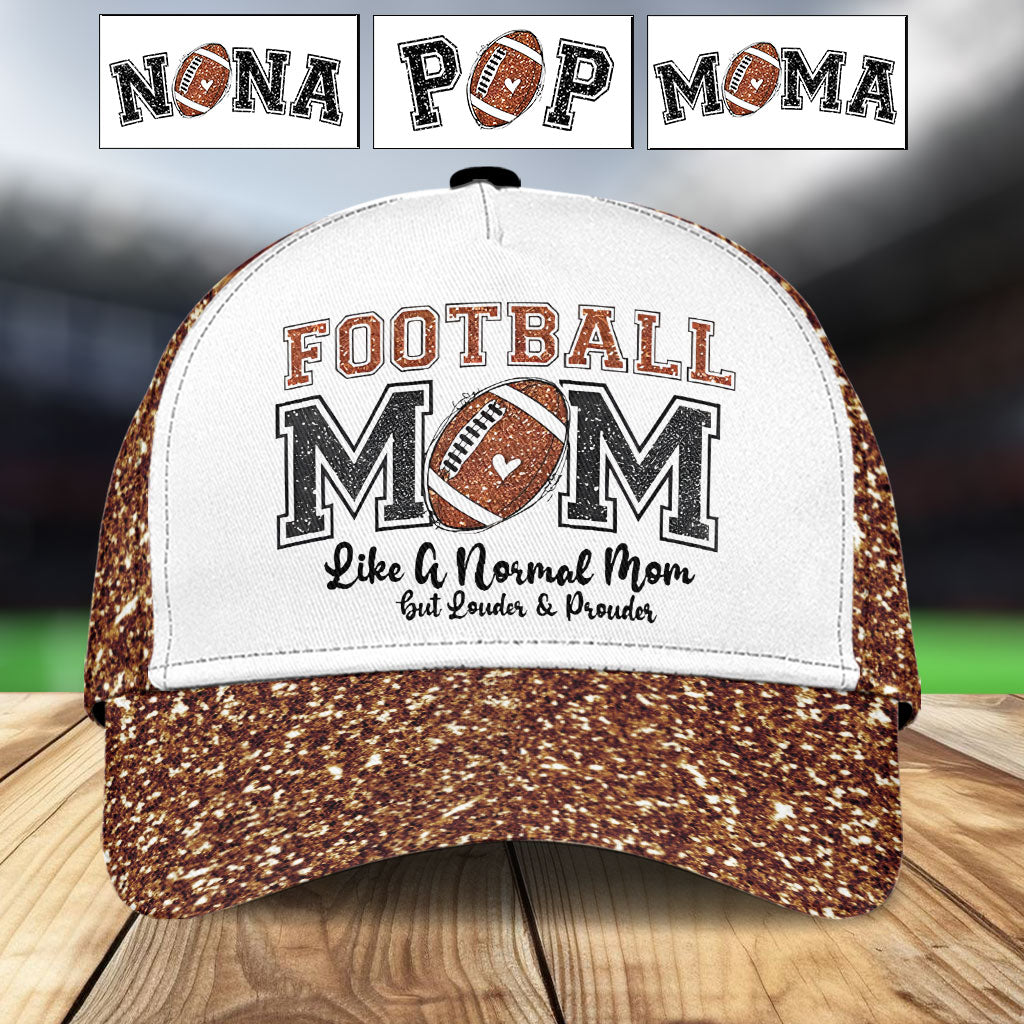 Football Mom - Personalized Football Classic Cap