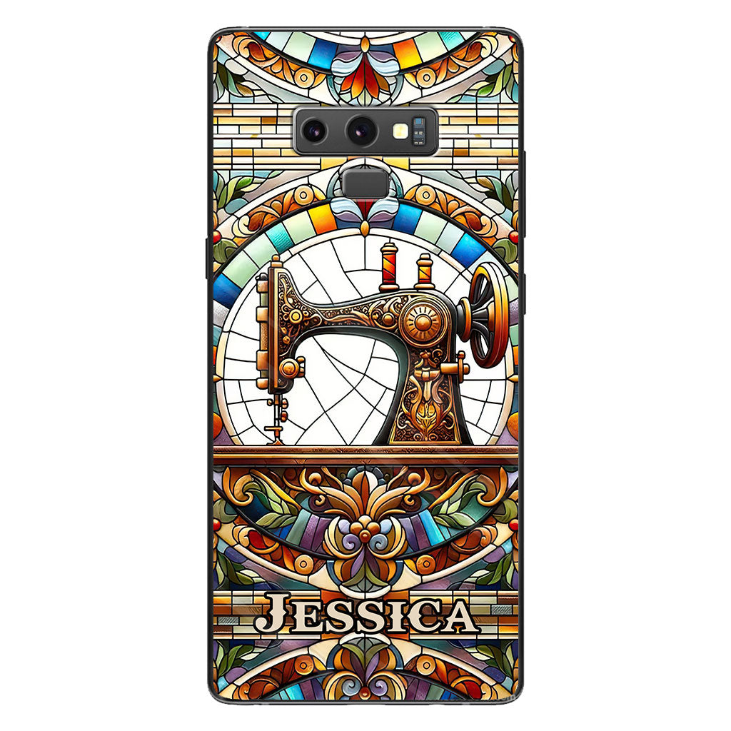 Colorful Sewing Machine - Personalized Sewing Phone Case