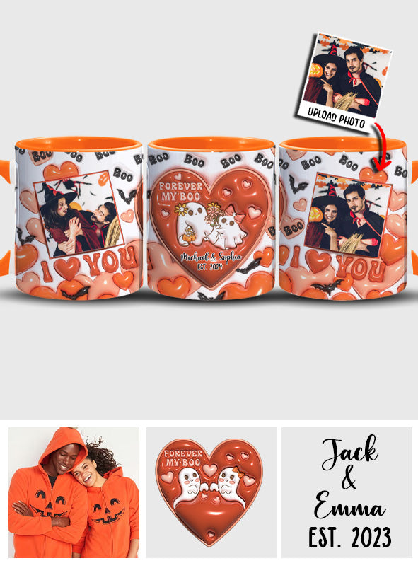Forever My Boo - Personalized Couple Accent Mug