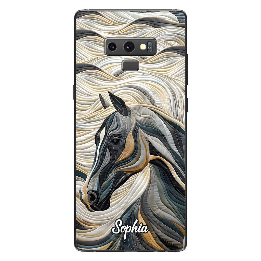 Beautiful Horse - Personalized Horse Phone Case