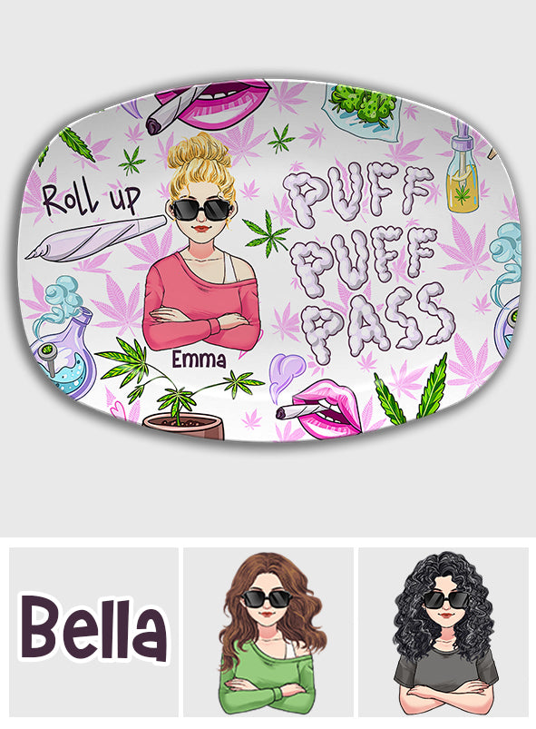 The Drink Has Weed - Personalized Weed Plate
