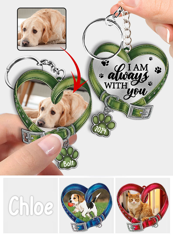 Saying Goodbye So Hard - Personalized Dog Keychain