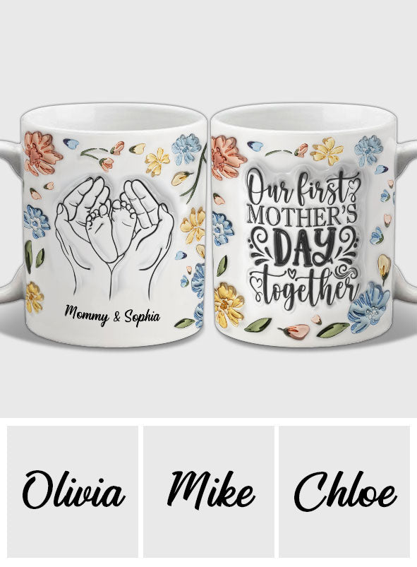 First Mother's Day Together - Personalized Mother Mug