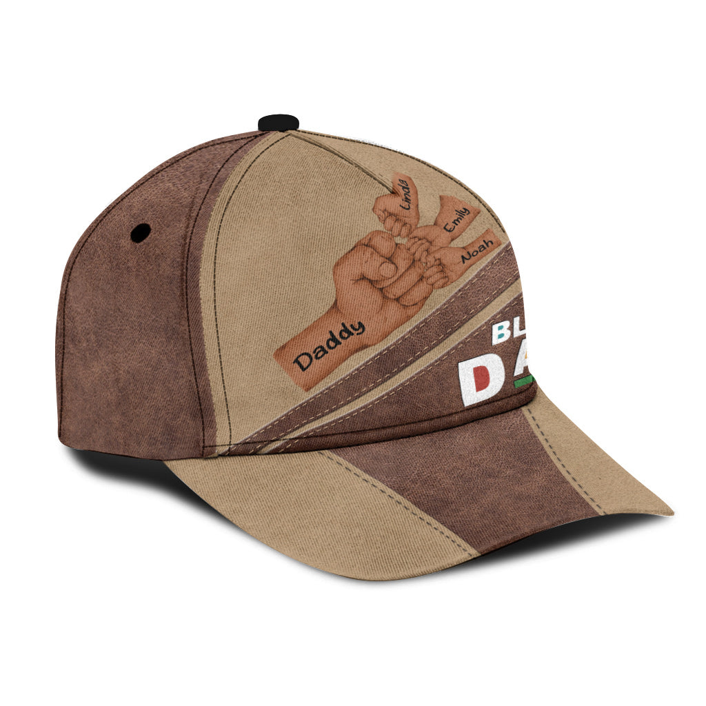 Dopest Dad - Personalized African American Classic Cap