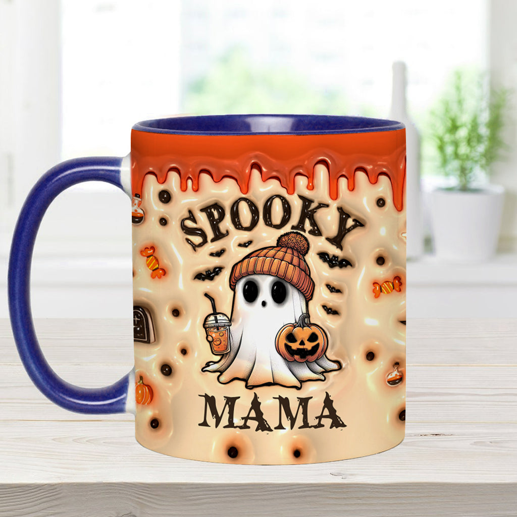 Halloween Boo Jee Mama - Personalized Mother Accent Mug