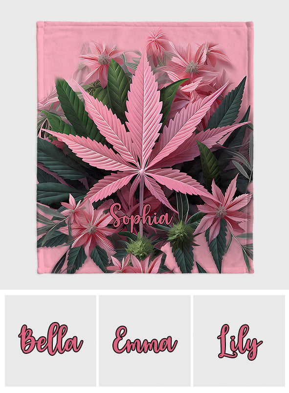 Befreie deinen Geist – personalisierte Cannabis-Decke