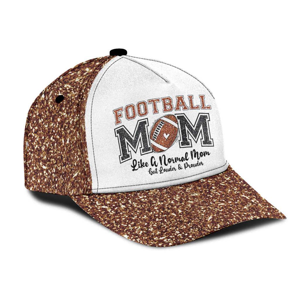 Football Mom - Personalized Football Classic Cap