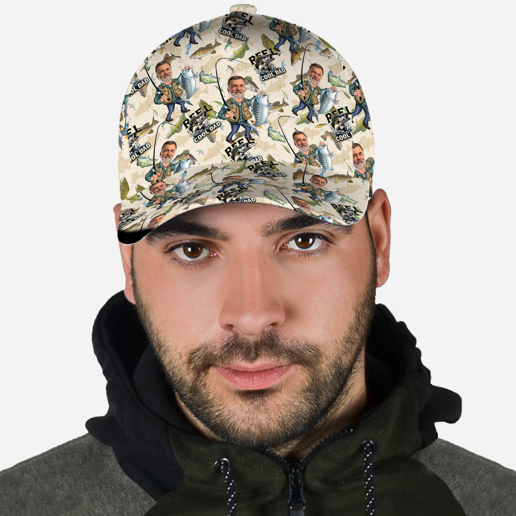 Reel Cool Dad - Personalized Fishing Classic Cap