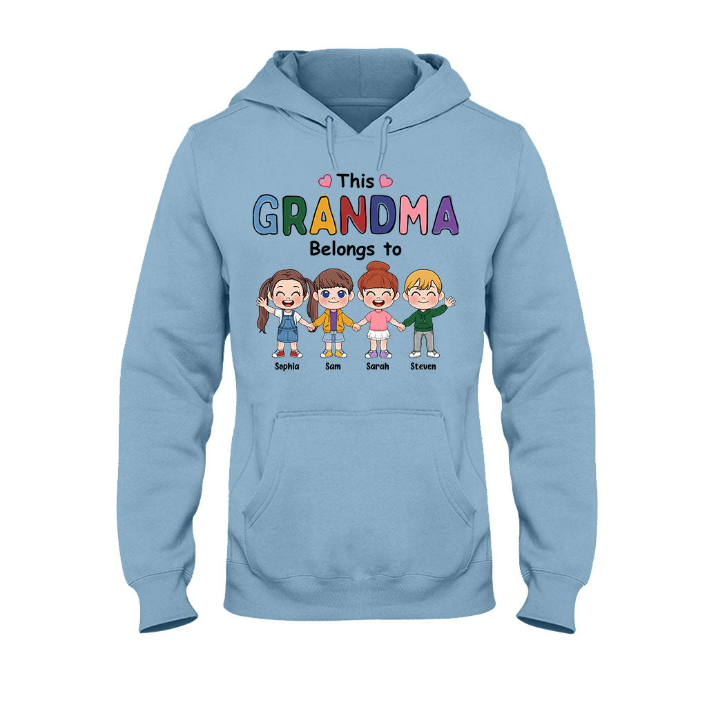 This Grandma Belongs To - Personalized Grandma T-shirt And Hoodie