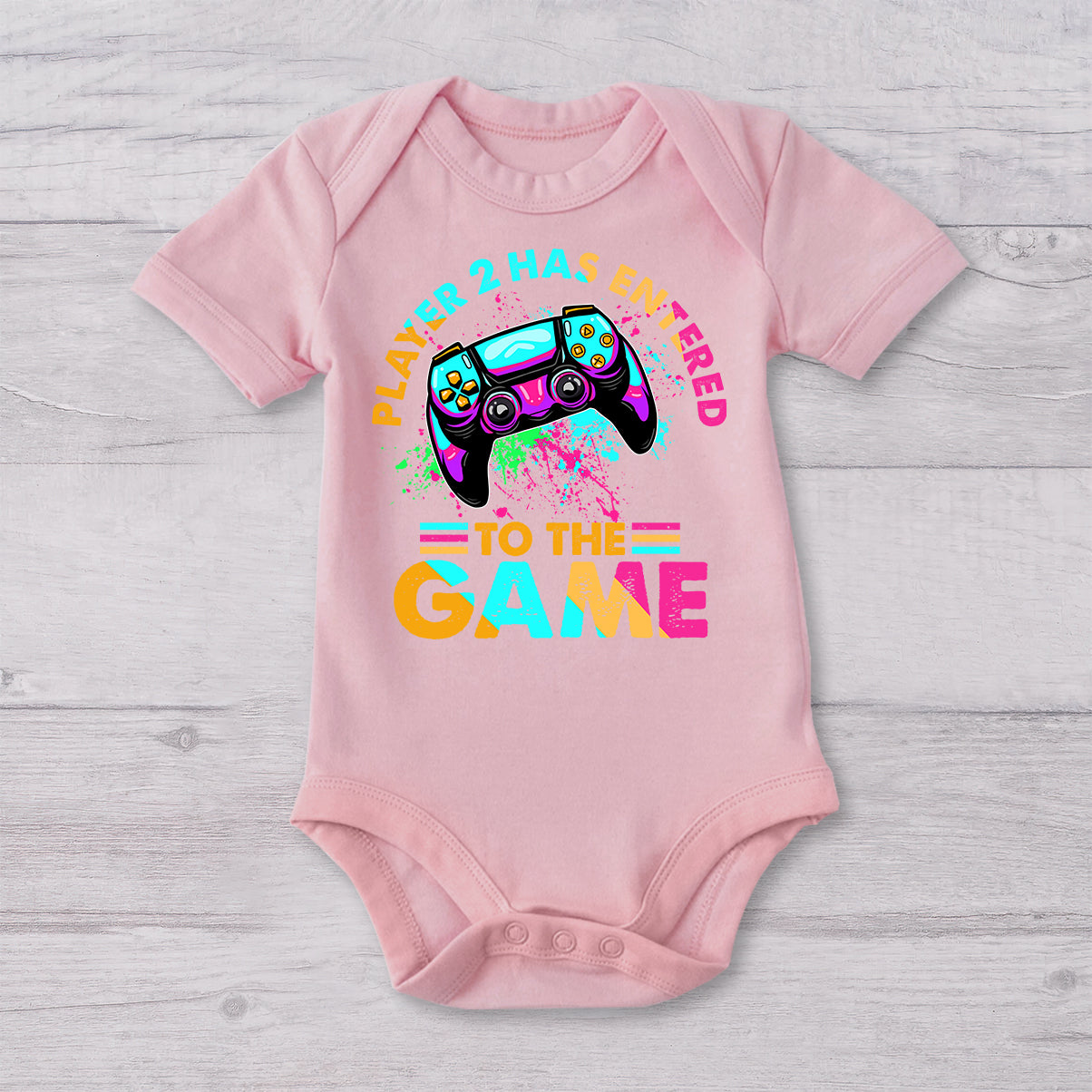 Level Up To Dad Grandpa... - Personalized Video Game T-shirt And Baby Onesie