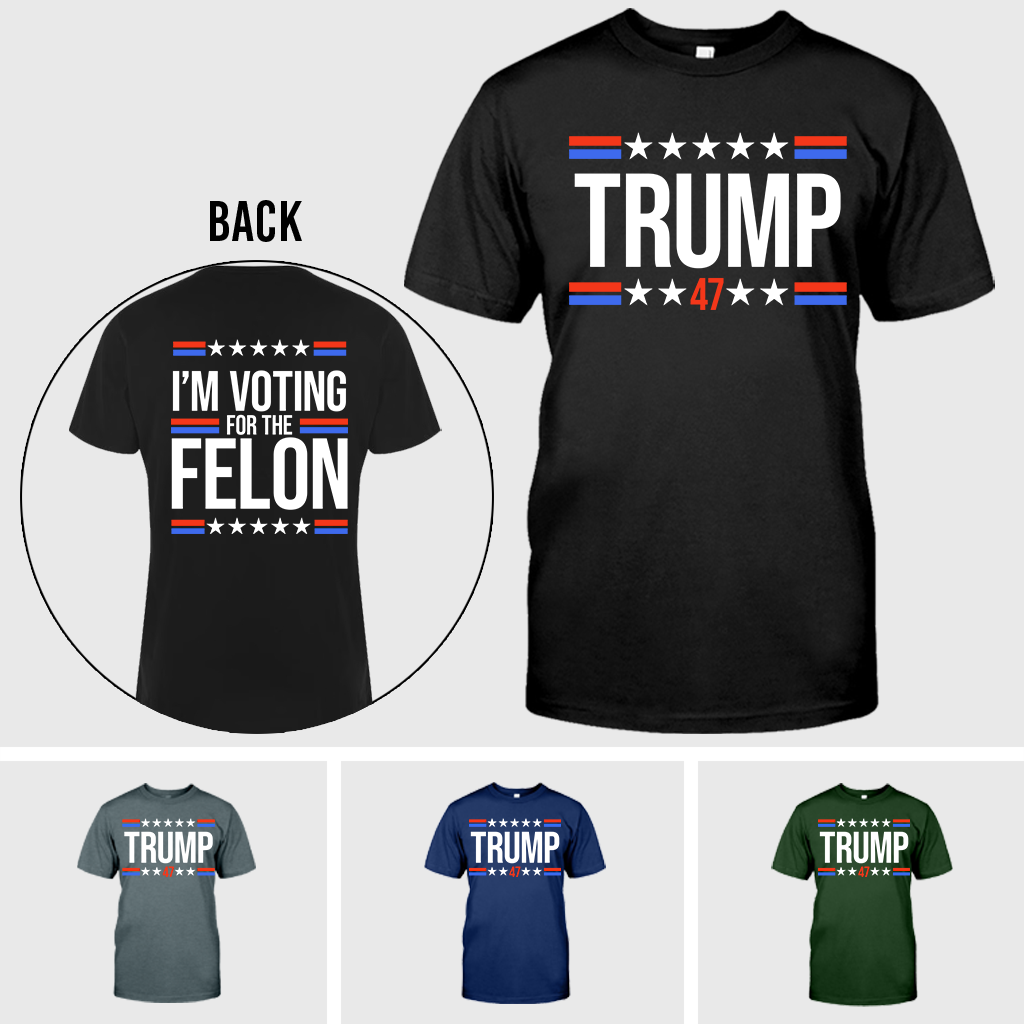 „Mir egal, ich wähle den Verbrecher“-T-Shirt, „Wähle den Verbrecher“-Shirt, Lustiges Trump-Shirt, Republikanisches Shirt, Trump-2024-Shirt