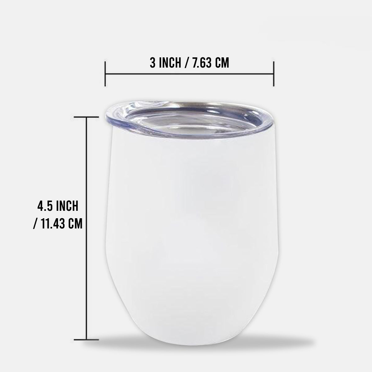 Fuck Around And Find Out - Personalized Skull Wine Tumbler