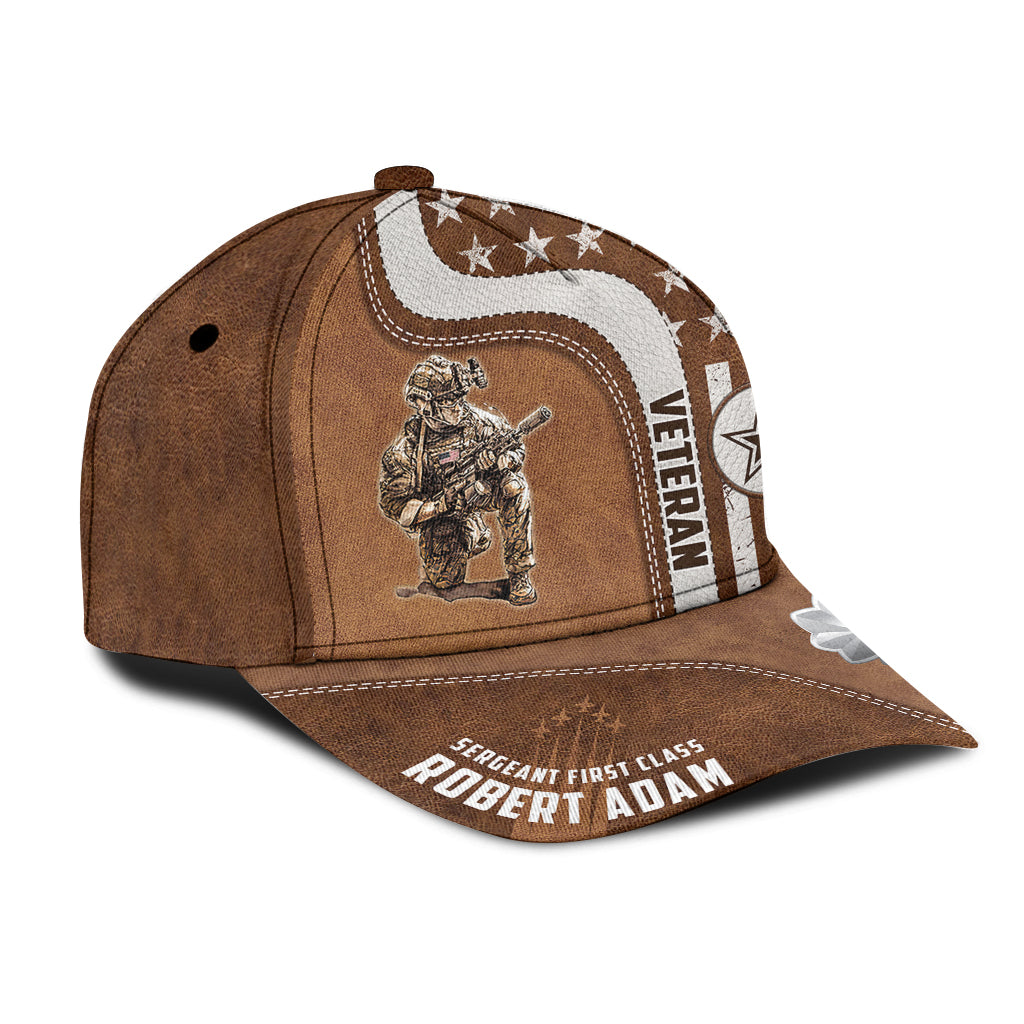 US Military World Tour - Personalized Veteran Classic Cap