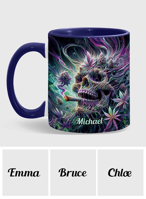 Magical Skull - Personalized Weed Accent Mug