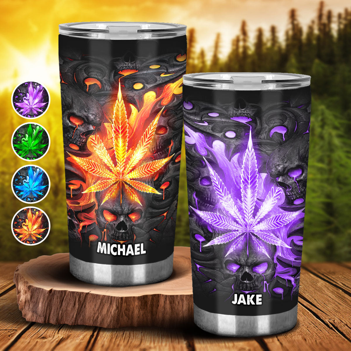 Free Your Mind - Personalized Weed Tumbler