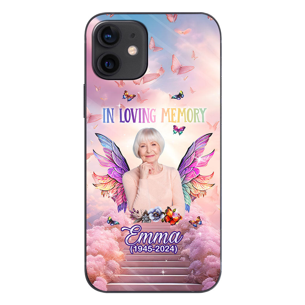 In Loving Memory - Personalized Memorial Phone Case