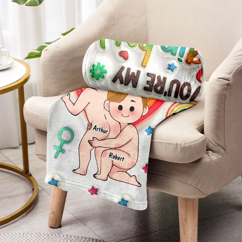 Partner In Crime - Personalized LGBT Support Blanket