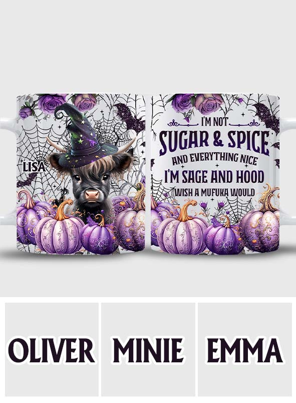 Je ne suis pas tout rose et tout gentil - Mug personnalisé