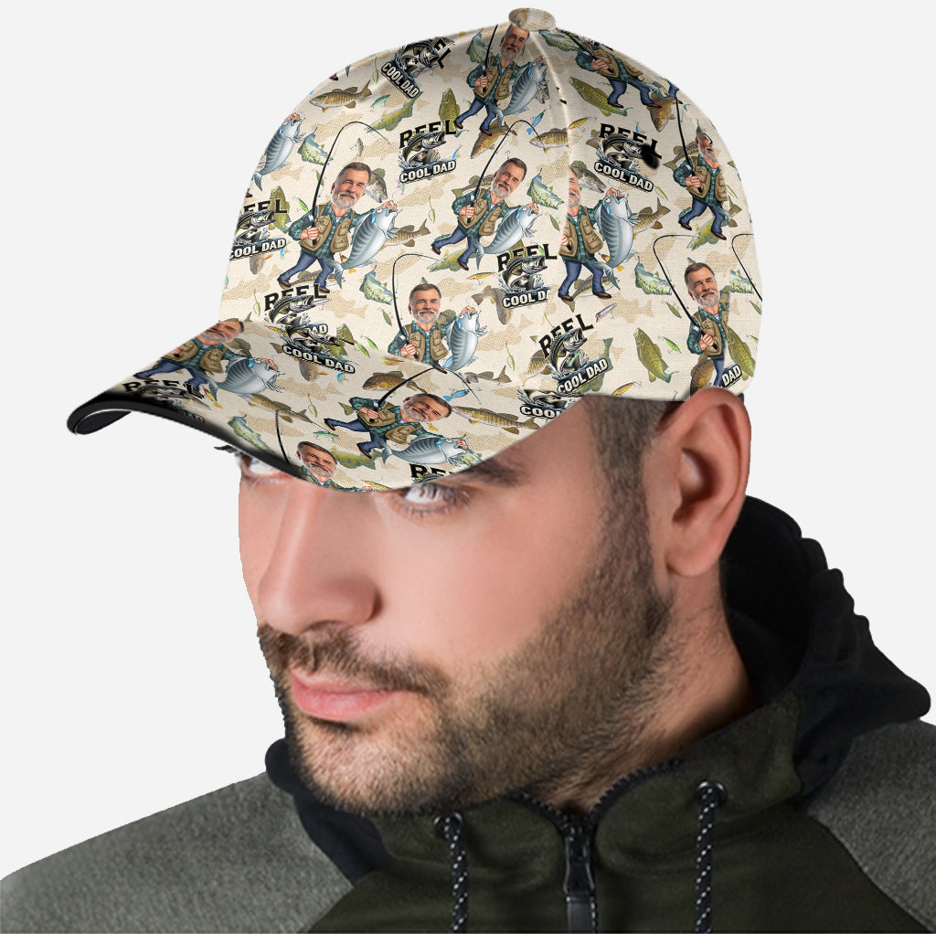 Reel Cool Dad - Personalized Fishing Classic Cap