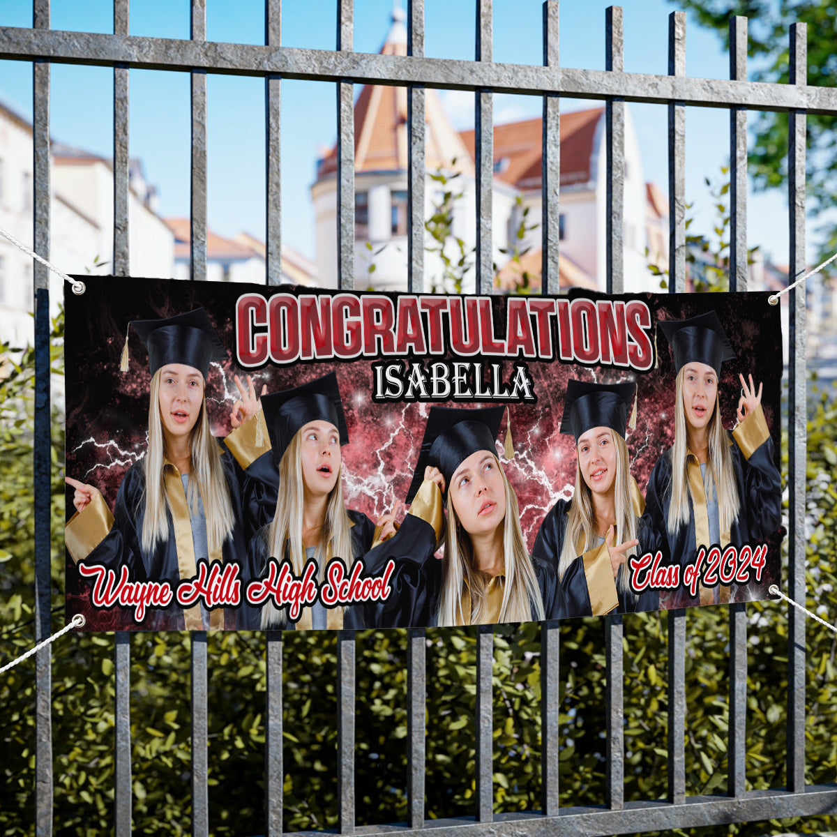 Congratulation - Personalized Graduation Banner
