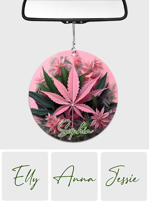 Pink In My Area – Personalisierter Weed-Autoanhänger