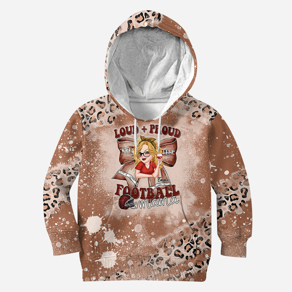 Loud Proud Football Any Title - Personalized Football Hoodie and Leggings