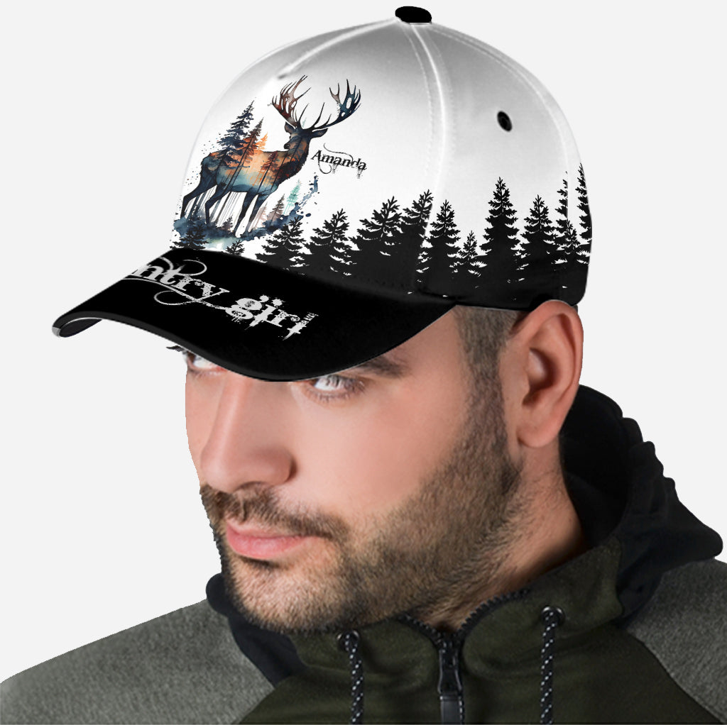 Country Girl - Personalized Hunting Classic Cap