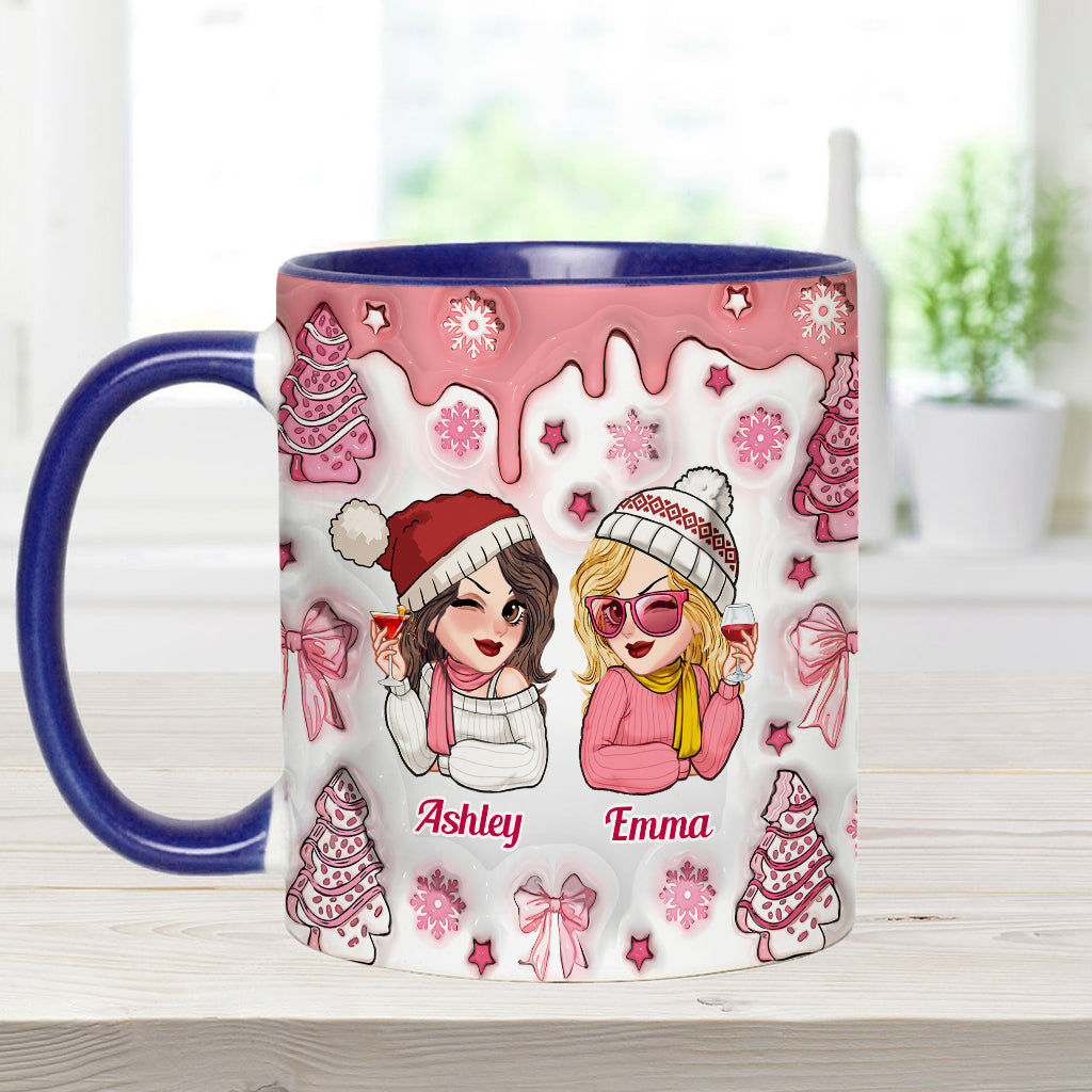 Best Bitches Ever - Personalized Bestie Accent Mug