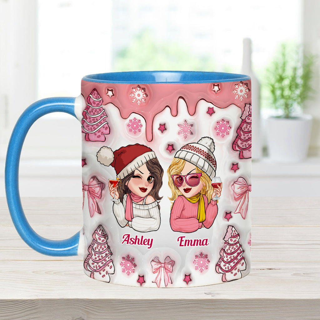 Best Bitches Ever - Personalized Bestie Accent Mug