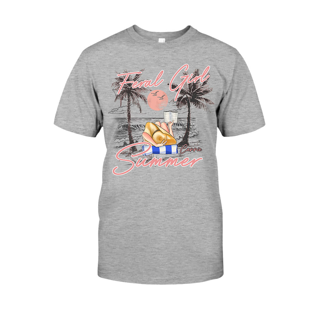 Feral Girl - Personalized Sea Lover T-shirt And Hoodie