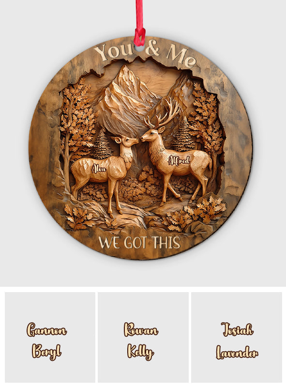 We Got This - Personalized Couple Ornament