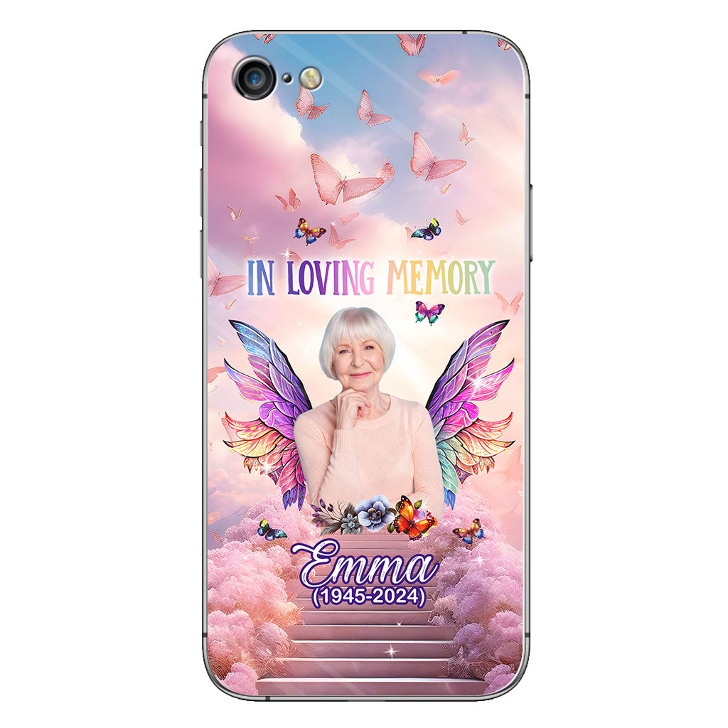 In Loving Memory - Personalized Memorial Phone Case