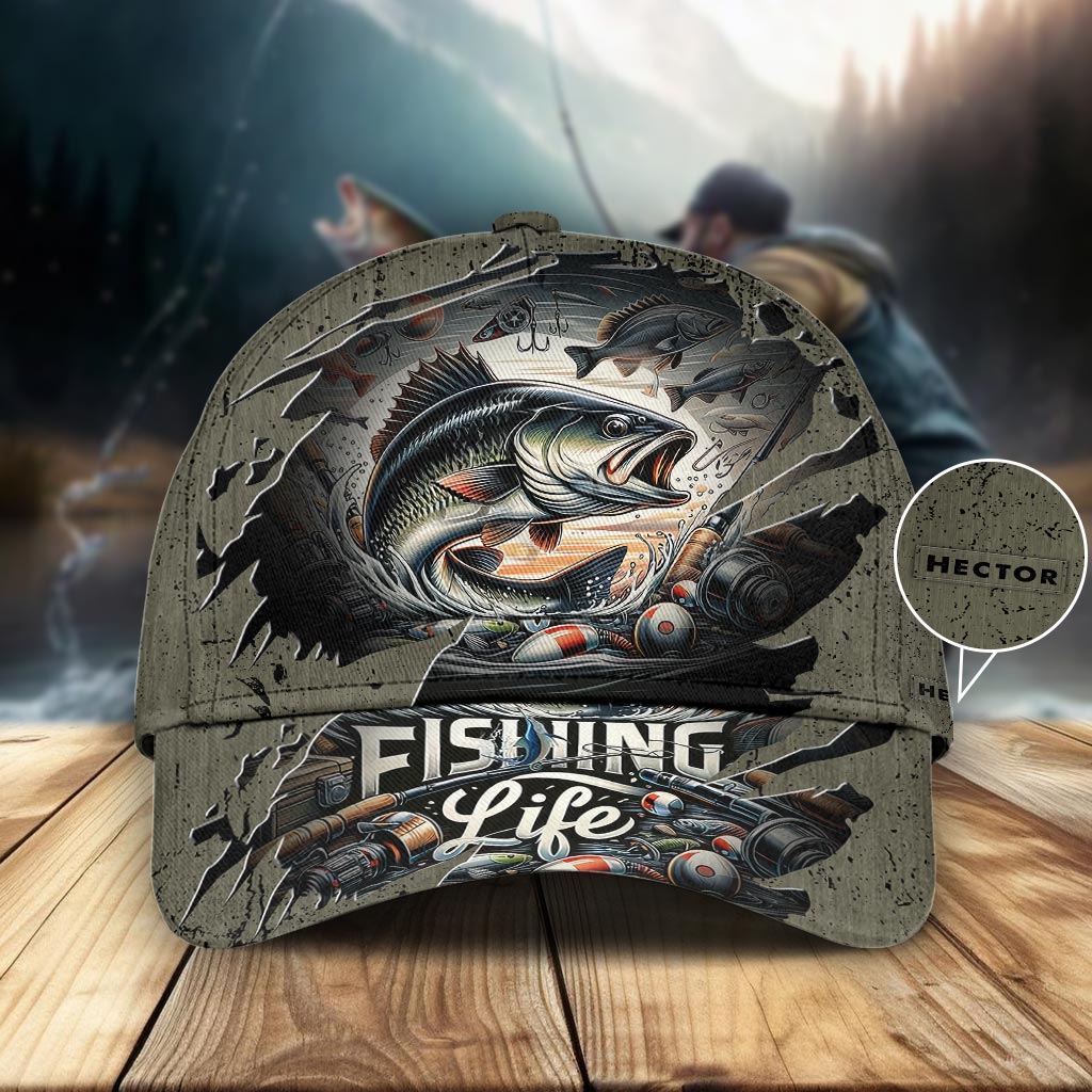 Fishing Life - Personalized Fishing Classic Cap