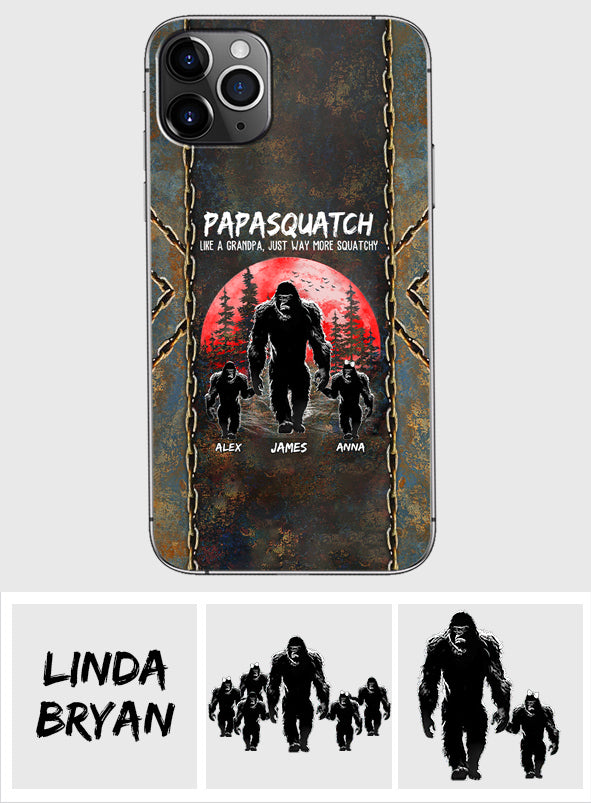 Grandpasquatch - Personalized Father Phone Case