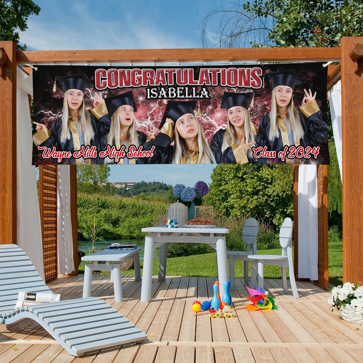 Congratulation - Personalized Graduation Banner