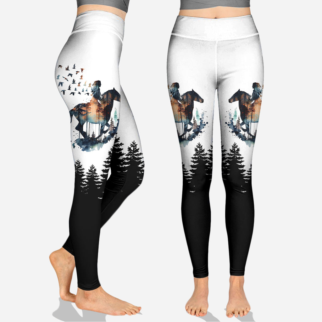 Horse Girl - Personalized Horse Hoodie and Leggings