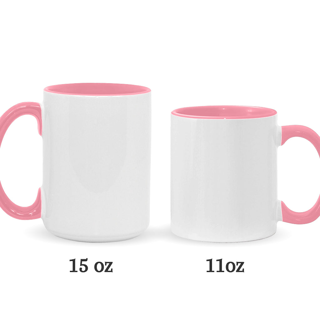 Fuck Around And Find Out - Personalized Skull Accent Mug