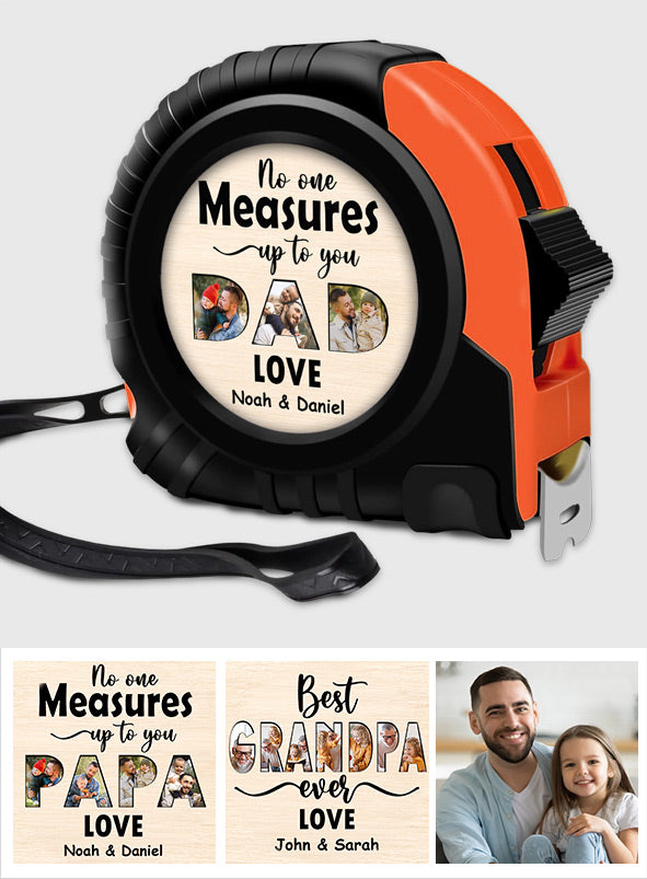 Mommy/ Daddy/ Mom/ Dad.... - Personalized Father Measure Tape