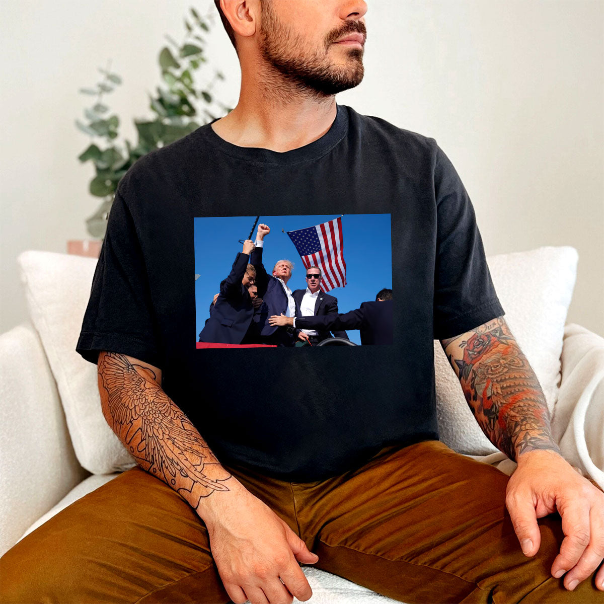 „Niemals aufgeben“-Shirt, „Kämpfe für Amerika“-T-Shirt, „Kundgebung 2024“-Shirt & Hoodie