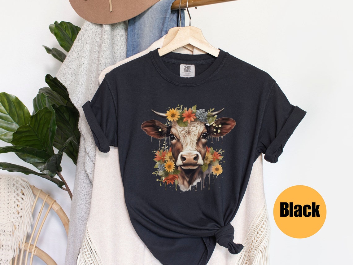 Niedliches Hochlandrind-T-Shirt & Hoodie 0624