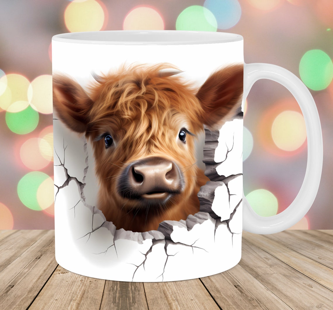 Funny Highland Cow Highland Cow Mug 0624
