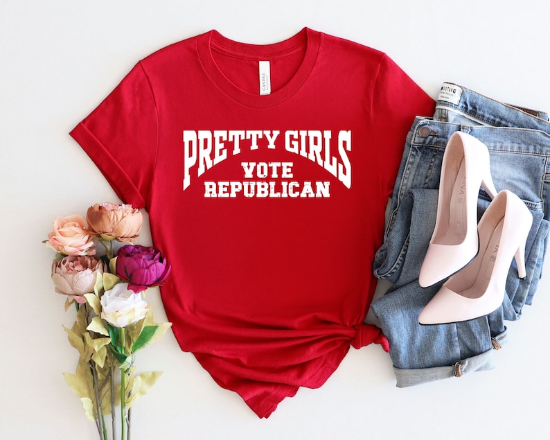T-shirt « Les jolies filles votent républicain », T-shirt et sweat à capuche pour les élections de 2024