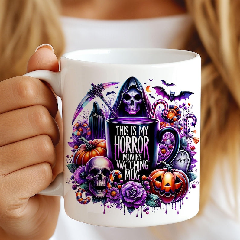 This is My Horror Movies - Halloween Halloween Mug 0924