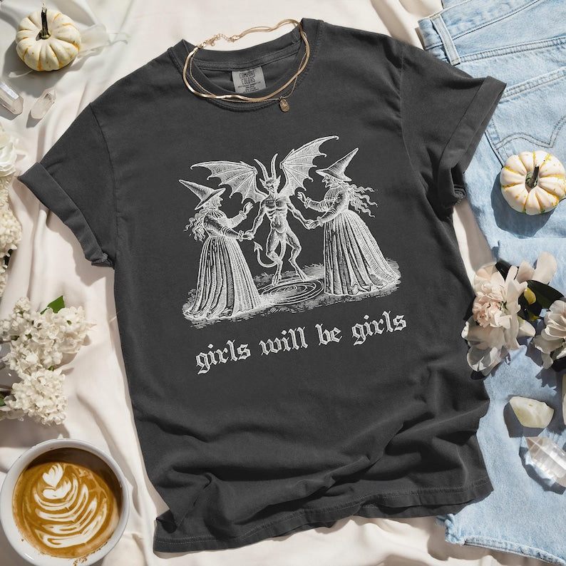 Girls Will Be Girls - Witch Witch T-shirt & Hoodie 0924